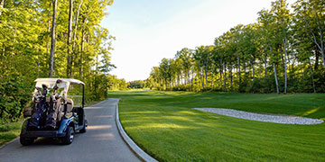 On-course Service Banner