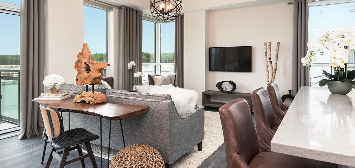 Friday Harbour Fresh Living Room