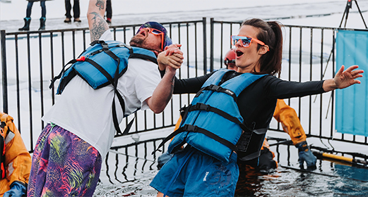 Take the Plunge for RVH Foundation at Friday Harbour Returns